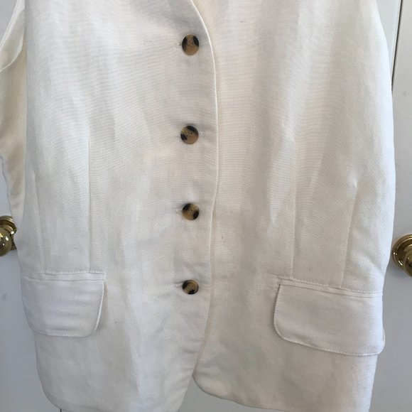 Adorable Rayon Vest, Fabulous Color of Linen! - Picture 11 of 14